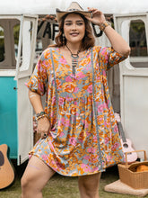 Load image into Gallery viewer, Kadian Half Sleeve Mini Dress