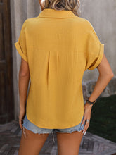 Load image into Gallery viewer, Khadeen Pocketed Button-Up Shirt