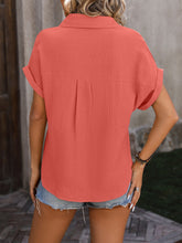 Load image into Gallery viewer, Khadeen Pocketed Button-Up Shirt