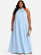 Load image into Gallery viewer, Karley Halter Neck Maxi Dress