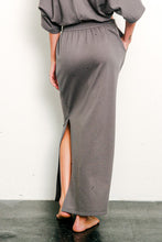 Load image into Gallery viewer, Brushed Organic Hemp Maxi Skirt