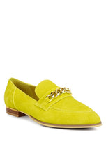Load image into Gallery viewer, Ricka Chain Embellished Loafers
