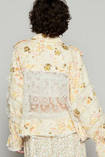 Load image into Gallery viewer, Haley Lace Patch Jacket