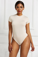 Load image into Gallery viewer, Round Neck Short Sleeve Bodysuit