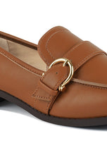 Load image into Gallery viewer, Sheboss Buckle Detail Loafers