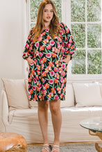 Load image into Gallery viewer, Olivia Floral Puff Sleeve Dress