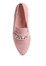 Load image into Gallery viewer, Ricka Chain Embellished Loafers