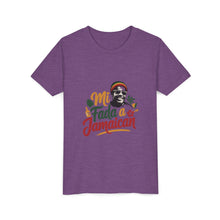 Load image into Gallery viewer, Youth Tee - "Mi Mada a Jamaican" Kids T‑Shirt