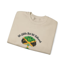 Load image into Gallery viewer, Jamaican Pride Crewneck Sweatshirt — "I am Jamaican" Tree Graphic