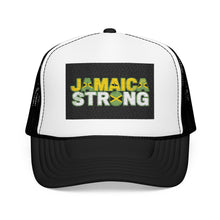 Load image into Gallery viewer, Jamaica Stronger Embroidered Trucker Hat
