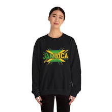 Load image into Gallery viewer, Jamaica Flag Graphic Sweatshirt — Retro Reggae Island Pride Crewneck
