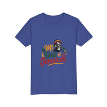 Load image into Gallery viewer, Youth Tee - "Mi Mada a Jamaican" Kids T‑Shirt