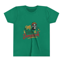 Load image into Gallery viewer, Youth Tee - "Mi Mada a Jamaican" Kids T‑Shirt