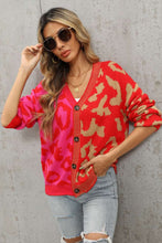 Load image into Gallery viewer, Angel Wings Leopard Cardigan