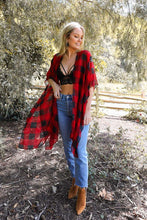 Load image into Gallery viewer, Lightweight Buffalo Check Kimono