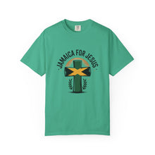Load image into Gallery viewer, Jamaica For Jesus-Unisex Garment-Dyed T-shirt