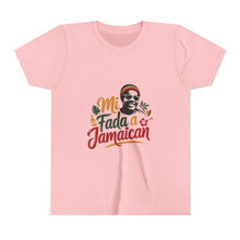 Load image into Gallery viewer, Youth Tee - "Mi Mada a Jamaican" Kids T‑Shirt