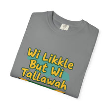 Load image into Gallery viewer, Jamaican Pride T-Shirt – "Wi Likkle But Wi Tallawah" Graphic Tee