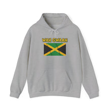 Load image into Gallery viewer, Wah Gwaan Jamaica Flag Hoodie – Caribbean Pride Pullover