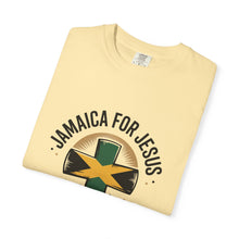 Load image into Gallery viewer, Jamaica For Jesus-Unisex Garment-Dyed T-shirt