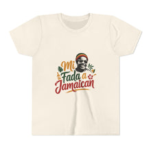 Load image into Gallery viewer, Youth Tee - "Mi Mada a Jamaican" Kids T‑Shirt