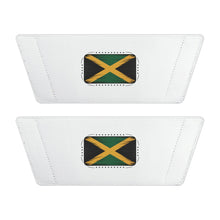 Load image into Gallery viewer, Jamaica Flag Slide Sandals — Removable Strap Men’s Pool & Beach Slides