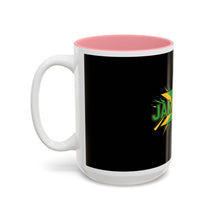Load image into Gallery viewer, Jamaica Flag Two-Tone Accent Mug — 11oz/15oz