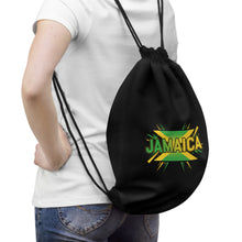 Load image into Gallery viewer, Jamaica Flag Graphic Drawstring Bag — Reggae-Inspired Travel Gym Sack