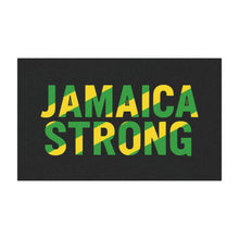 Load image into Gallery viewer, Jamaica Strong Car Magnet — Patriotic Jamaican Flag Design