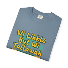 Load image into Gallery viewer, Jamaican Pride T-Shirt – "Wi Likkle But Wi Tallawah" Graphic Tee