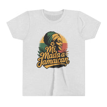 Load image into Gallery viewer, Youth Tee - "Mi Mada a Jamaican" Kids T‑Shirt