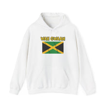 Load image into Gallery viewer, Wah Gwaan Jamaica Flag Hoodie – Caribbean Pride Pullover