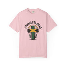 Load image into Gallery viewer, Jamaica For Jesus-Unisex Garment-Dyed T-shirt