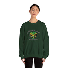 Load image into Gallery viewer, Jamaican Pride Crewneck Sweatshirt — "I am Jamaican" Tree Graphic