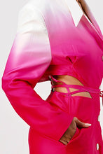 Load image into Gallery viewer, Color gradient spring trench coat