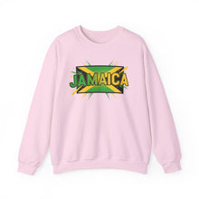 Load image into Gallery viewer, Jamaica Graphic Sweatshirt — Bold Reggae Flag Design