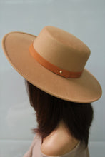 Load image into Gallery viewer, CLASSIC LEATHER BAND FEDORA