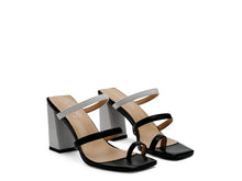 Load image into Gallery viewer, Marve Block Heel Thong Sandals