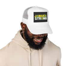 Load image into Gallery viewer, Jamaica Stronger Embroidered Trucker Hat