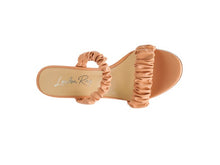 Load image into Gallery viewer, QUALIE GATHERED AROUND SLIP-ON HEELED SANDAL