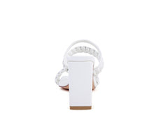 Load image into Gallery viewer, ARNIE BRAIDED BLOCK HEELED SLIDER SANDALS