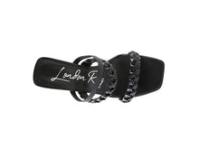 Load image into Gallery viewer, ARNIE BRAIDED BLOCK HEELED SLIDER SANDALS