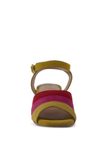 Load image into Gallery viewer, MON BEAU FINE SUEDE BLOCK HEELED SANDAL