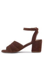 Load image into Gallery viewer, MON BEAU FINE SUEDE BLOCK HEELED SANDAL