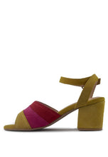 Load image into Gallery viewer, MON BEAU FINE SUEDE BLOCK HEELED SANDAL