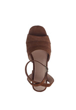 Load image into Gallery viewer, MON BEAU FINE SUEDE BLOCK HEELED SANDAL