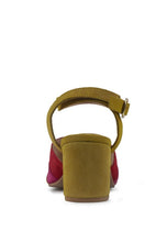 Load image into Gallery viewer, MON BEAU FINE SUEDE BLOCK HEELED SANDAL