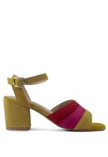 Load image into Gallery viewer, MON BEAU FINE SUEDE BLOCK HEELED SANDAL