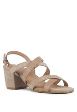 Load image into Gallery viewer, MON LAPIN HIGH BLOCK HEEL LEATHER SANDAL