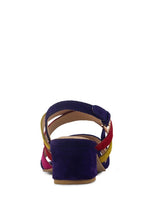 Load image into Gallery viewer, ASTRID BLOCK HEEL LEATHER SANDAL